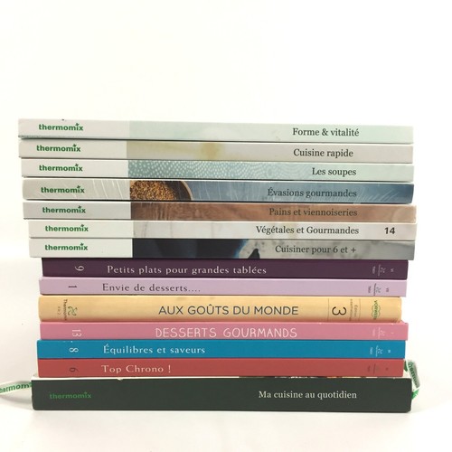 Thermomix lot livres de - thermomix,